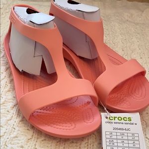 Pink Crocs Serena Sandal